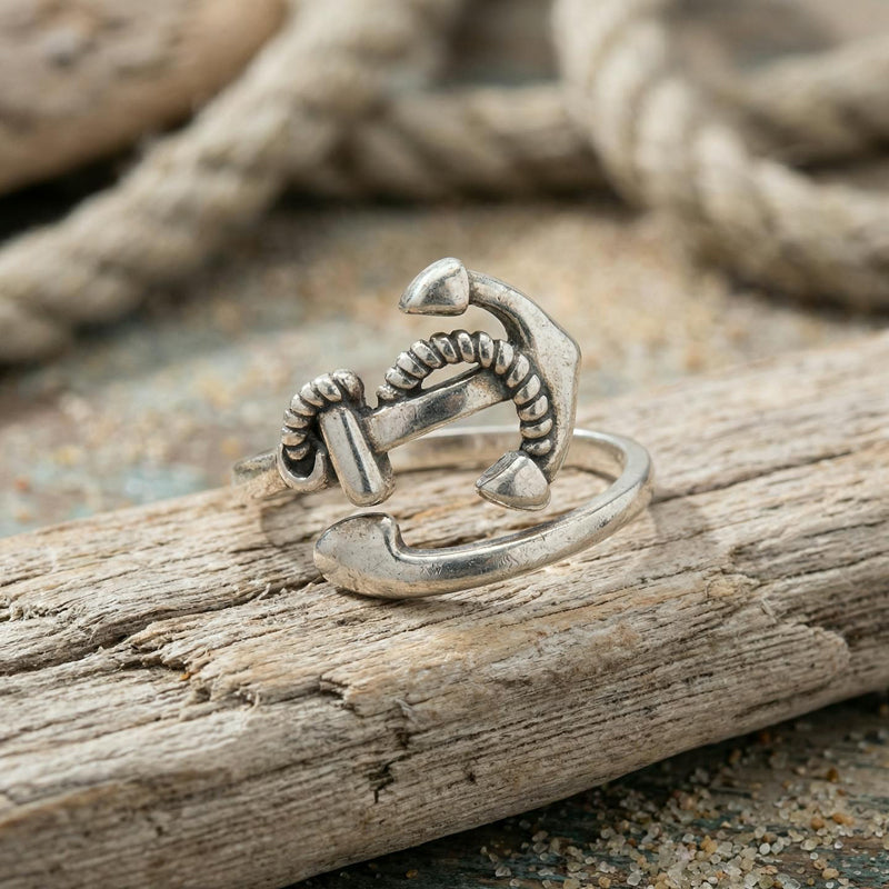 Anchored in Faith: A Deeper Meaning Behind The Silver Anchor Ring